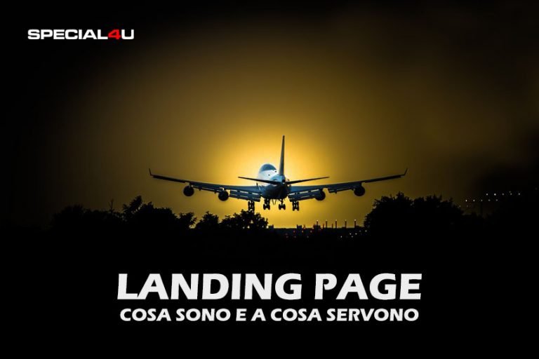 landing page, cosa sono e a cosa servono