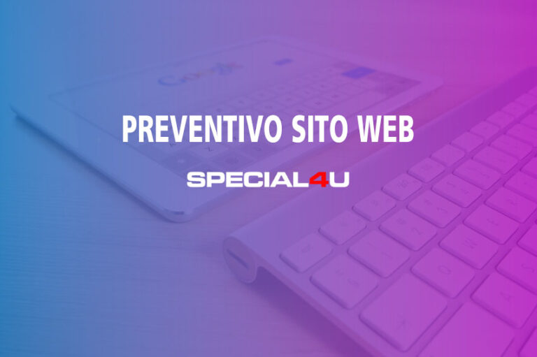 preventivo sito web
