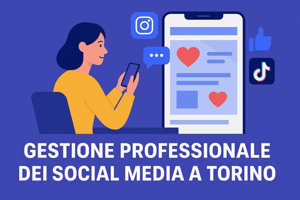 gestione di Instagram, Facebook e TikTok a Torino