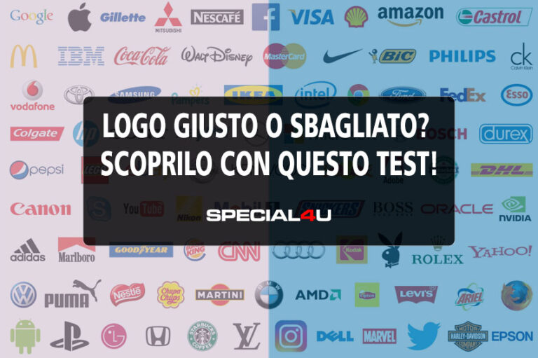 Logo giusto o sbagliato? Mettiti alla prova con il quiz!!!