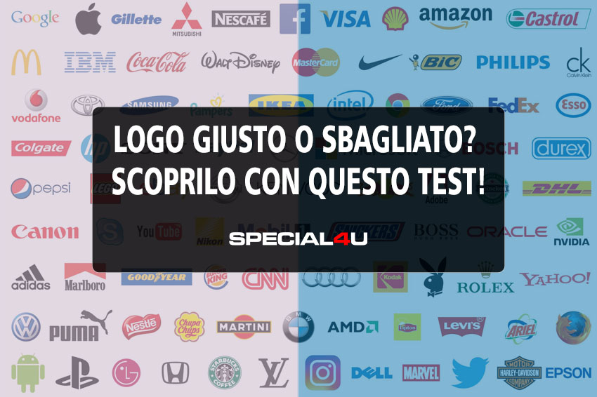 Logo giusto o sbagliato? Mettiti alla prova con il quiz!!!