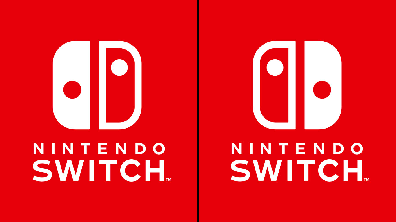 Confronto loghi Nintendo Switch