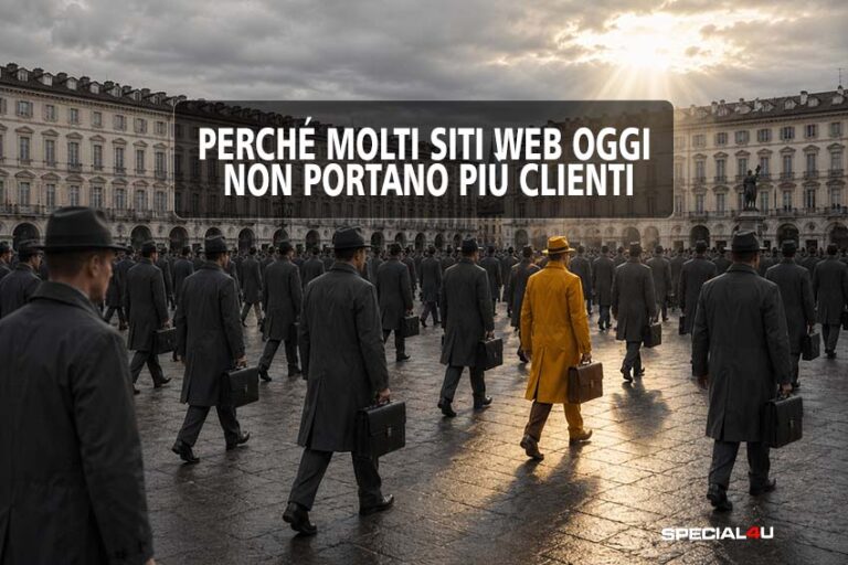 Perché molti siti web oggi non portano più clienti Perché molti siti web oggi non portano più clienti